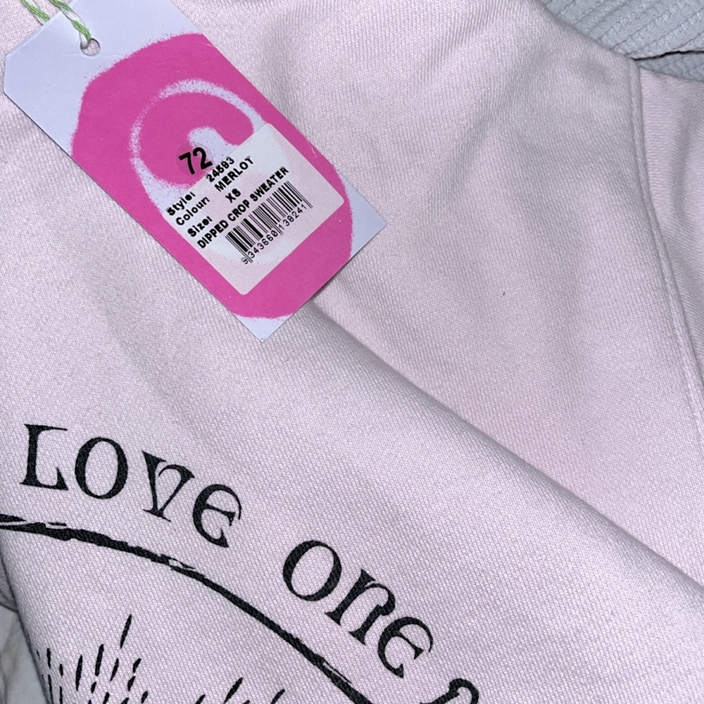 One Teaspoon NWT From the Stars Dipped Collection Crewneck SZ XS online now - Picture 8 of 8